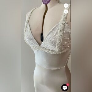 Gemeli Power Ivory Satin Sachi - NWT